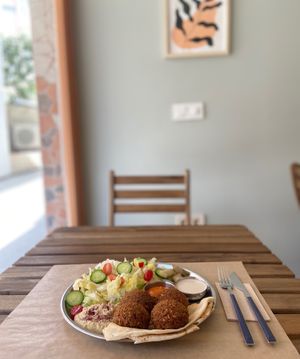  at Kaş Gurme Falafel in Kas