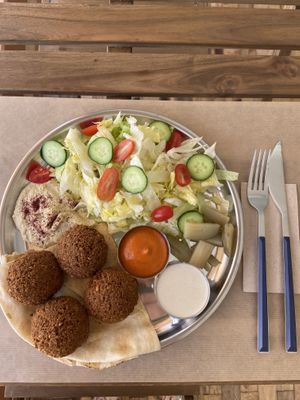   at Kaş Gurme Falafel in Kas