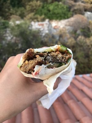Durum/wrap at Kaş Gurme Falafel in Kas