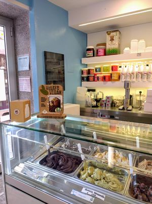 Interior at Azzurra Ice Cream in Alghero