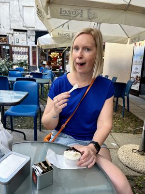   at Azzurra Ice Cream in Alghero