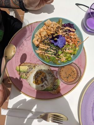  at Creme Cafe in Lanzarote