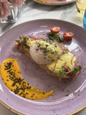   at Creme Cafe in Lanzarote