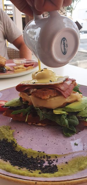  at Creme Cafe in Lanzarote