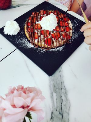  at Creme Cafe in Lanzarote