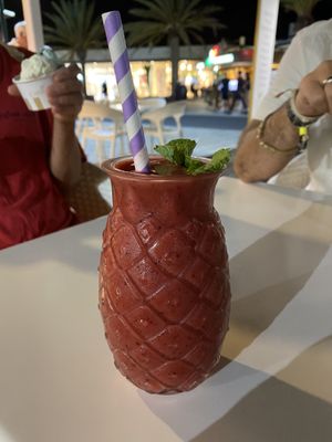 Berry Smoothie   at Creme Cafe in Lanzarote