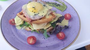  at Creme Cafe in Lanzarote