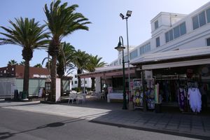 Front at Creme Cafe in Lanzarote