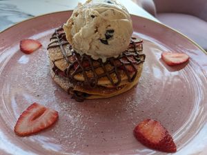  at Creme Cafe in Lanzarote