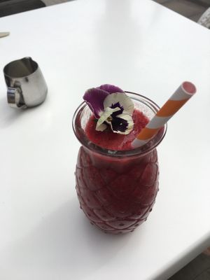 Smoothie   at Creme Cafe in Lanzarote