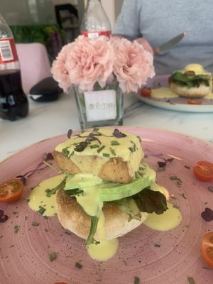   at Creme Cafe in Lanzarote