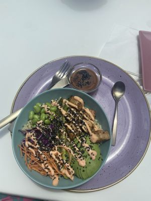   at Creme Cafe in Lanzarote