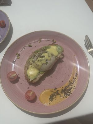   at Creme Cafe in Lanzarote