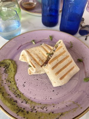   at Creme Cafe in Lanzarote