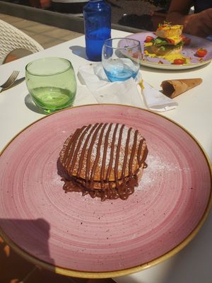  at Creme Cafe in Lanzarote