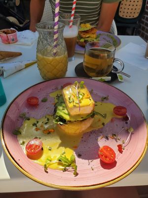  at Creme Cafe in Lanzarote