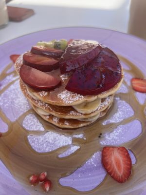 Pancakes  at Creme Cafe in Lanzarote