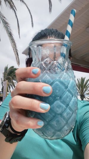 Smoothie  at Creme Cafe in Lanzarote