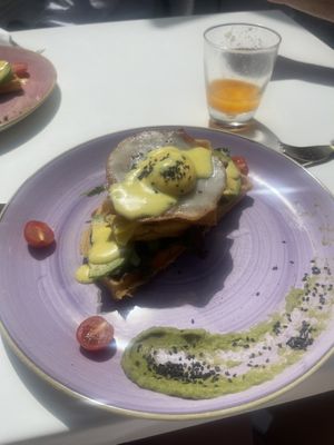   at Creme Cafe in Lanzarote