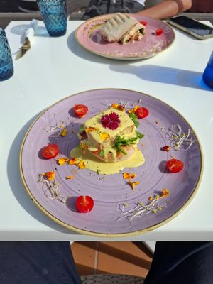  at Creme Cafe in Lanzarote