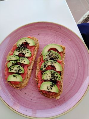  at Creme Cafe in Lanzarote