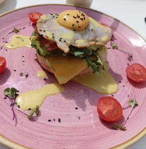 Creme Waffle at Creme Cafe in Lanzarote