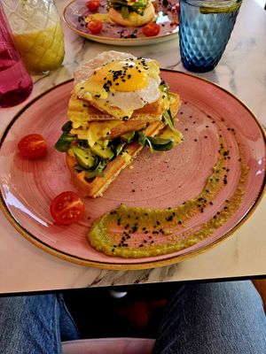  at Creme Cafe in Lanzarote