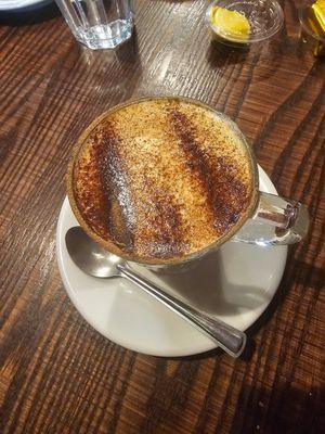 Oat Cap at Singl-end - Merchant City in Glasgow