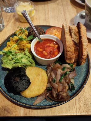 Vegan Breakfast at Singl-end - Merchant City in Glasgow