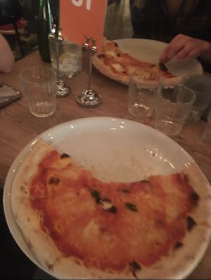 vegan pizza at Cuda Na Kiju in Warsaw