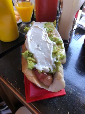 Completo vegano! at Vegan Dealer in Santiago