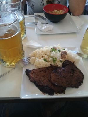 Champignon Risotto at Vegan Dealer in Santiago