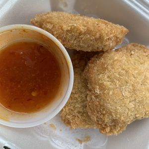 Golden nuggets  at Ye's Asian Vegan Kitchen in Hilliard