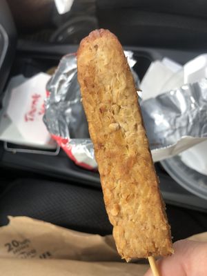 Tempeh skewers with satay sauce  at Ye's Asian Vegan Kitchen in Hilliard