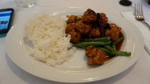 General Tso's with soy protein. at Ye's Asian Vegan Kitchen in Hilliard