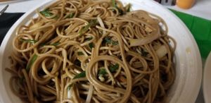 Yaki Soba noodles at Ye's Asian Vegan Kitchen in Hilliard