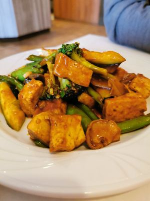Mixed veggie with Tofu at Ye's Asian Vegan Kitchen in Hilliard