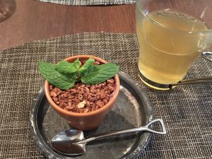 Blueberry cheesecake at Saido in Tokyo