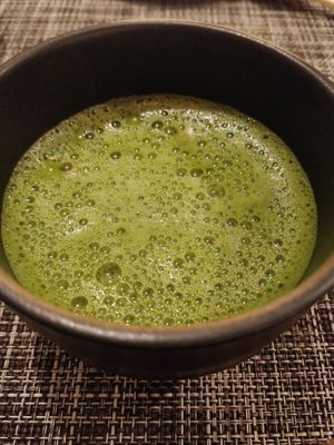Matcha at Saido in Tokyo