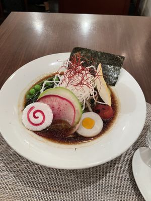 The fake egg was so cute and awesome :,)  at Saido in Tokyo