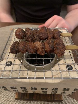 Yakitori  at Saido in Tokyo