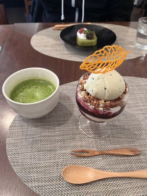 Parfait  at Saido in Tokyo