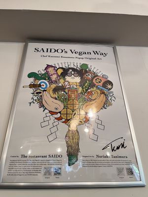 they recently did a pop up in LA  at Saido in Tokyo