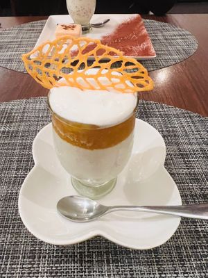 Such a lovely and tasty dessert. at Saido in Tokyo