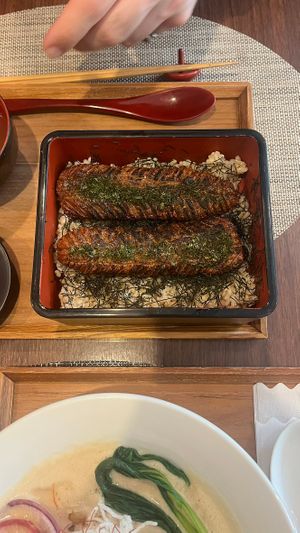 Unagi don at Saido in Tokyo
