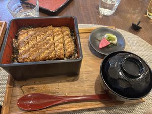 Main dish   at Saido in Tokyo