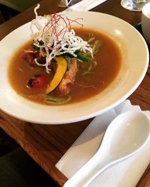 Ramen noodle soup  at Saido in Tokyo