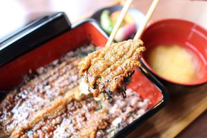 vegan eel  at Saido in Tokyo