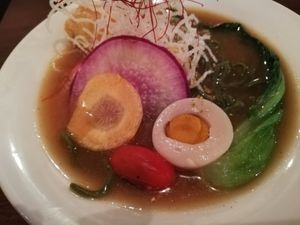 Vegan egg at Saido in Tokyo