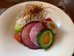Cold noodles  at Saido in Tokyo